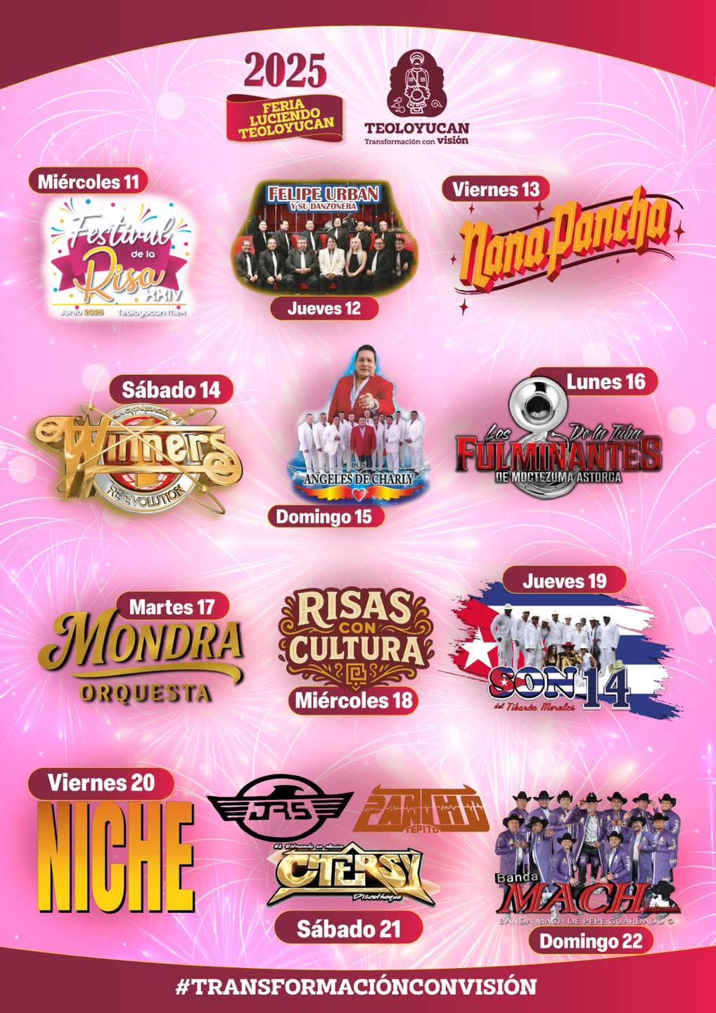 Elenco - Expo Feria Teoloyucan 2025