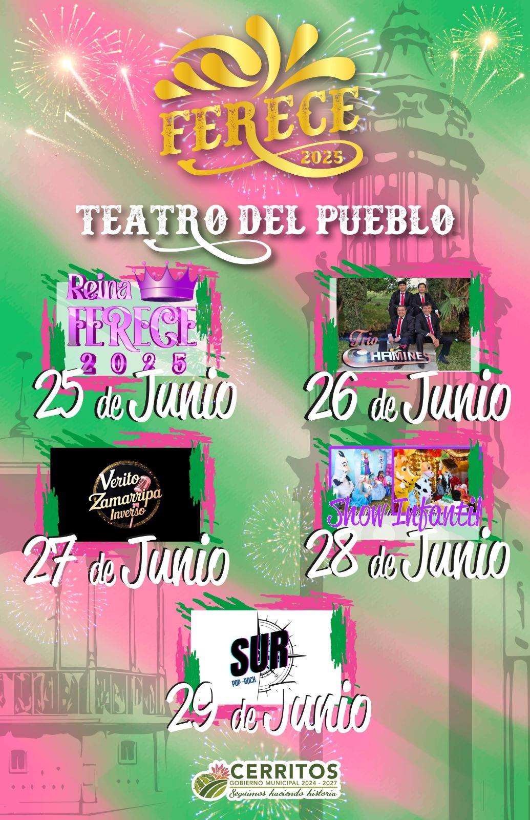 Teatro del Pueblo - Feria Regional Cerritense FERECE 2025