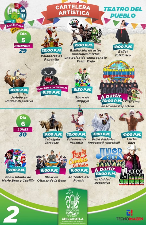 Programa Feria Chilchotla 2025