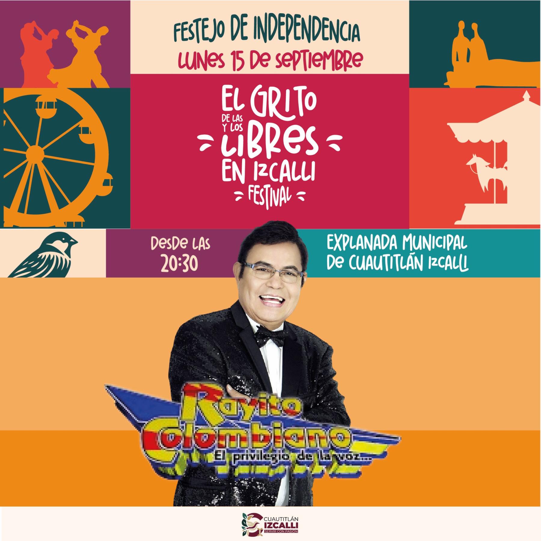 Rayito Colombiano en Fiestas Patrias Cuautitlán Izcalli 2025