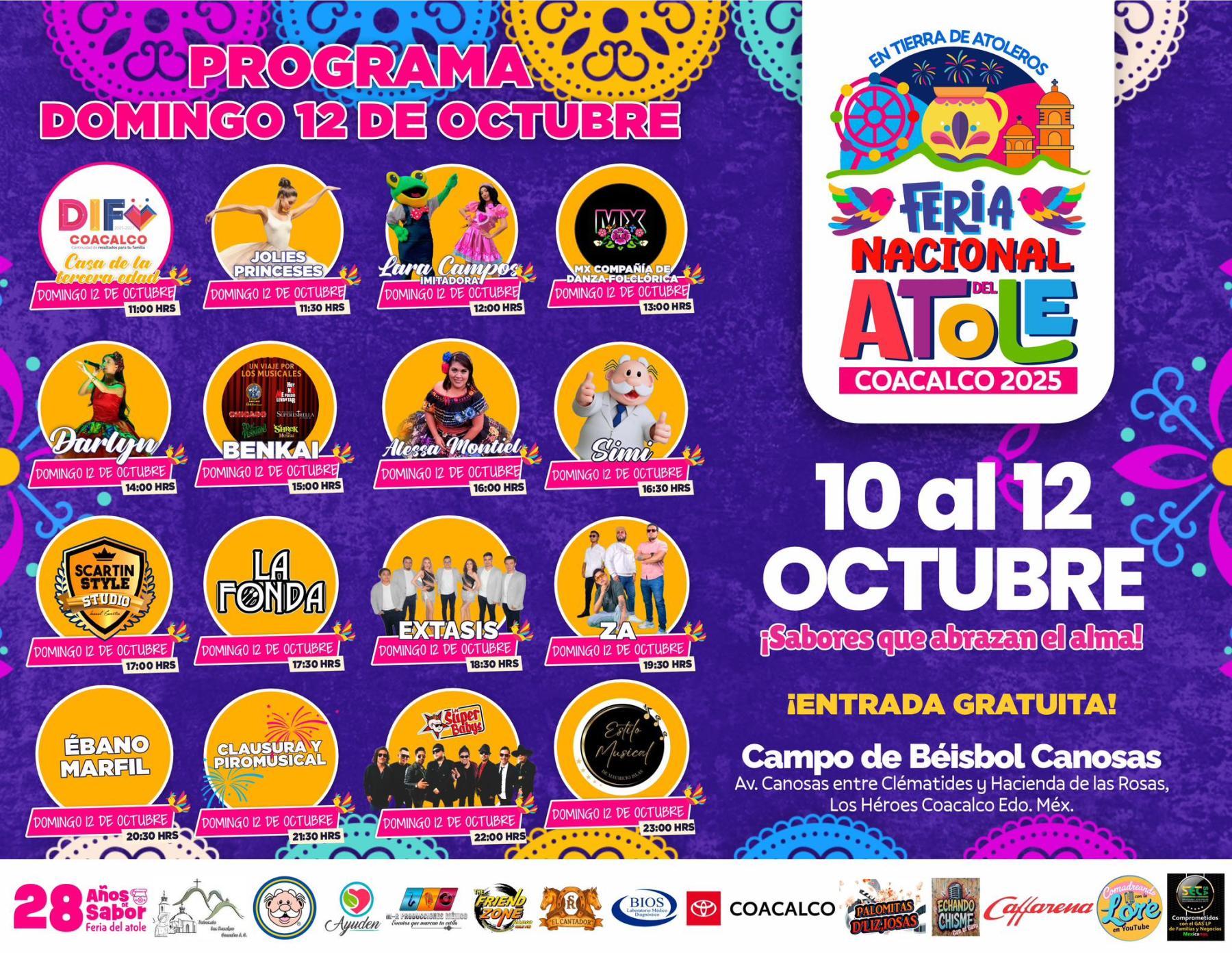 Feria del Atole Coacalco 2025