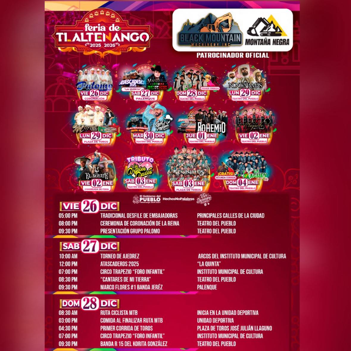 Feria Tlaltenango 2025-2026
