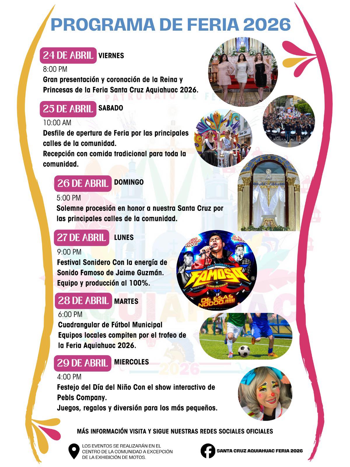 Feria de la Santa Cruz Aquiahuac 2026