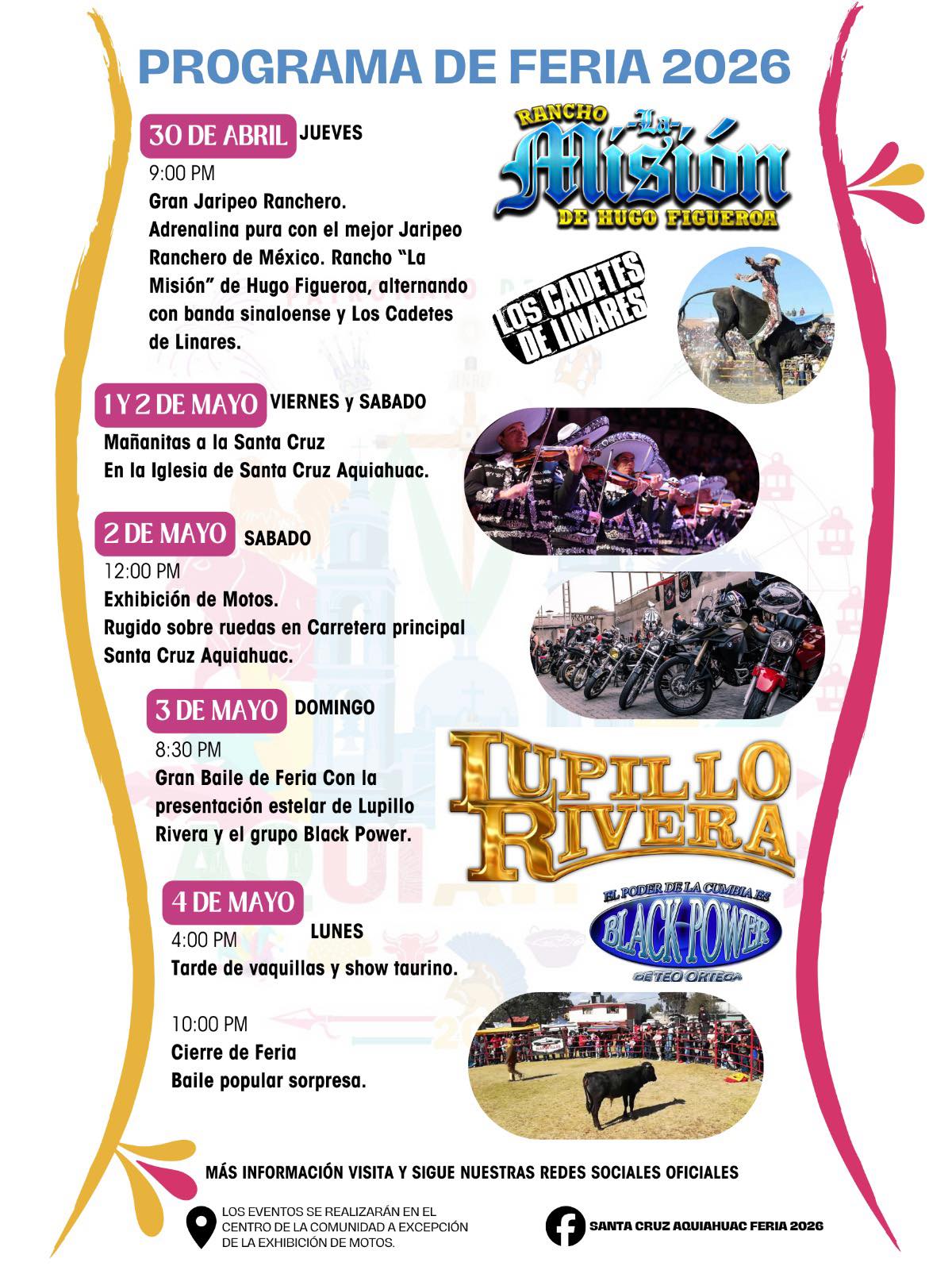 Feria de la Santa Cruz Aquiahuac 2026