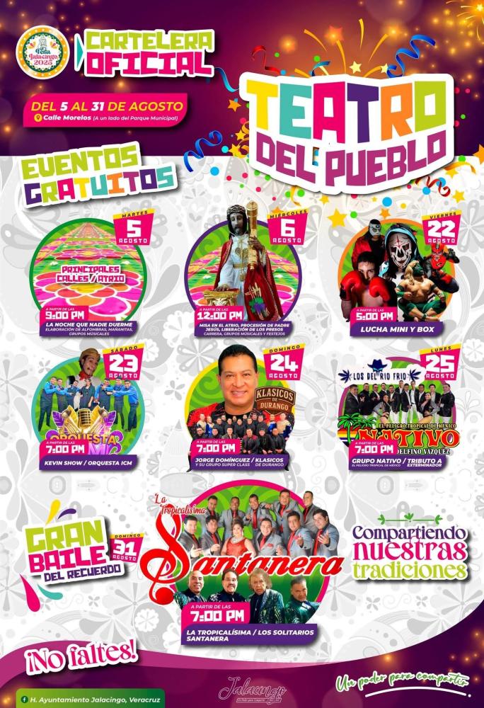 Programa Feria Jalacingo 2025