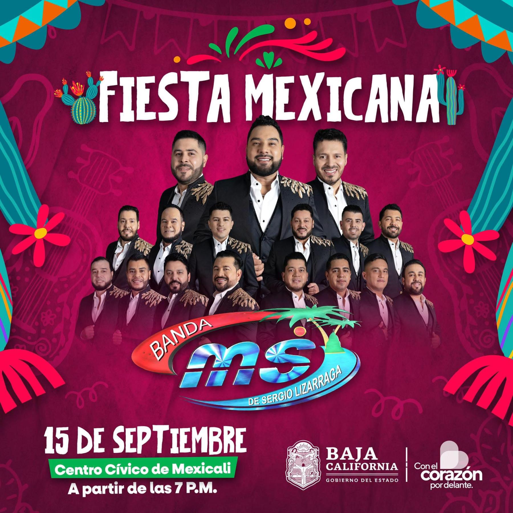 Grito de Independencia 2025 en Mexicali, Baja California