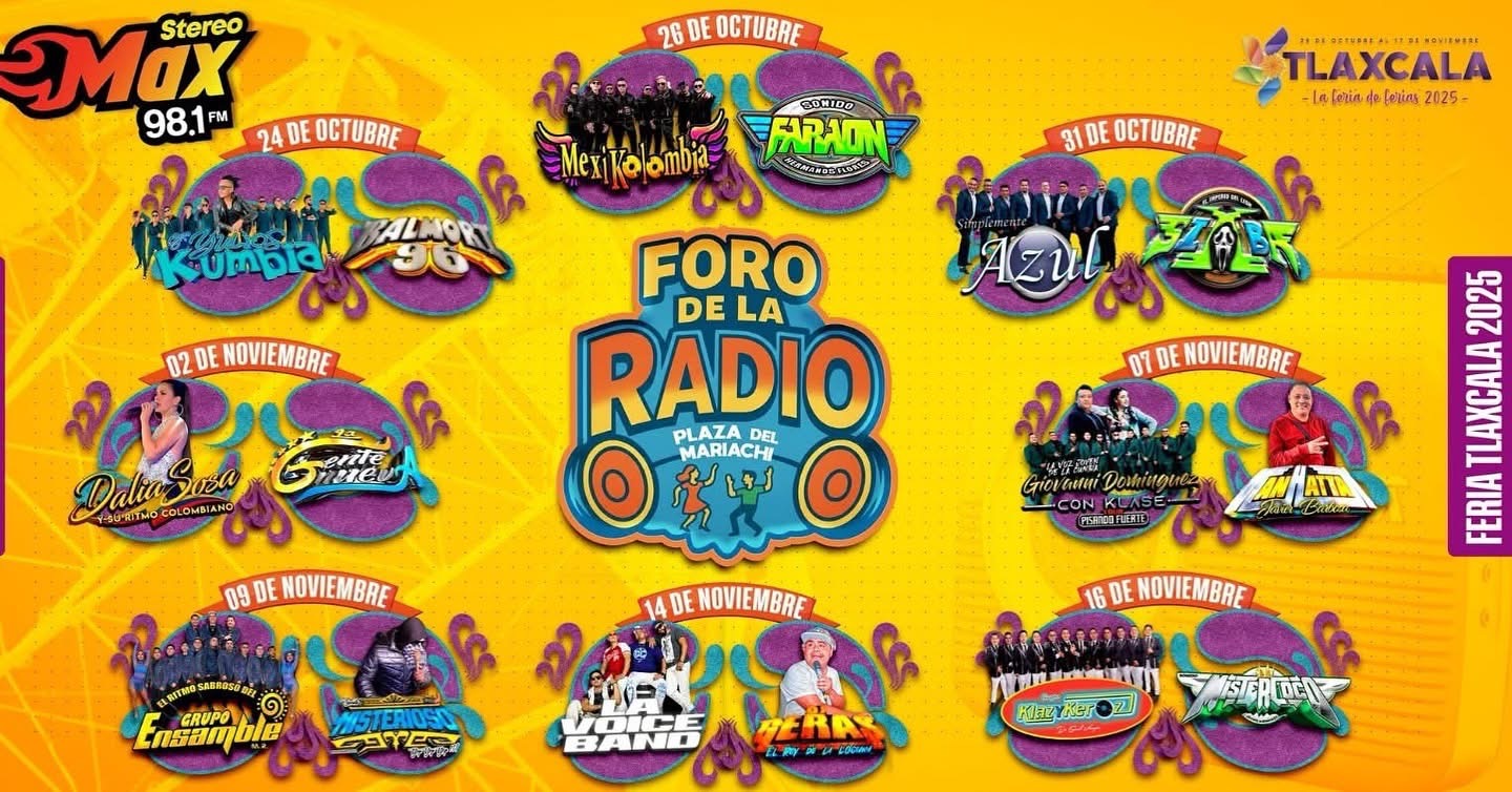 Foro de la Radio Feria Tlaxcala 2025