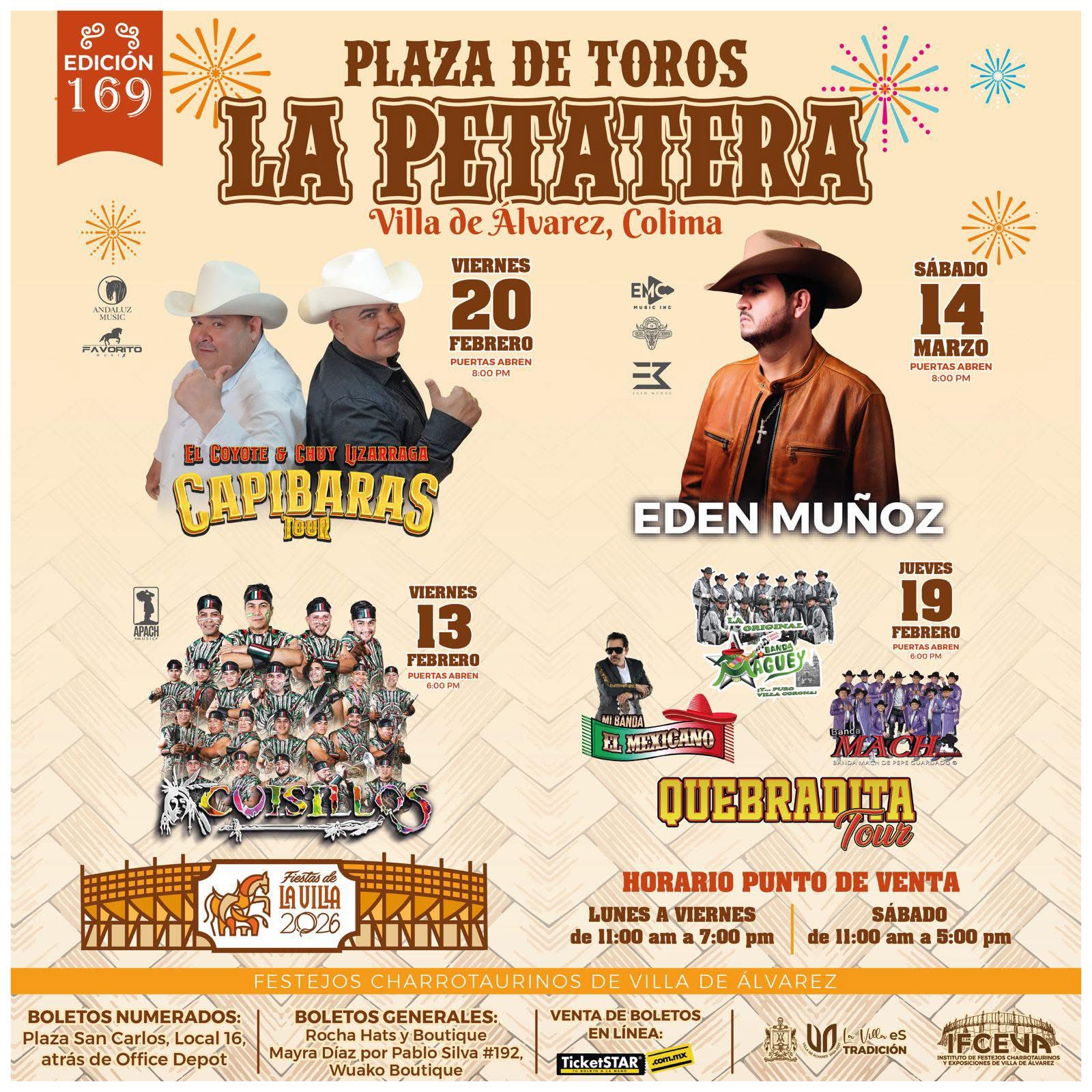 Festejos Charrotaurinos Villa de Álvarez 2026 - Dónde Hay Feria