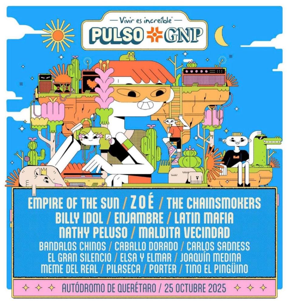 Cartel Festival Pulso GNP 2025