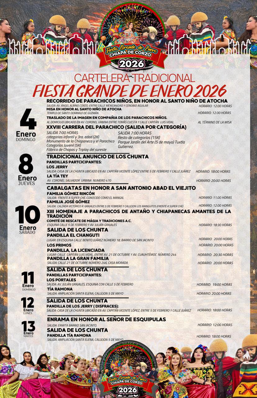 Fiesta Grande de Chiapa de Corzo 2026