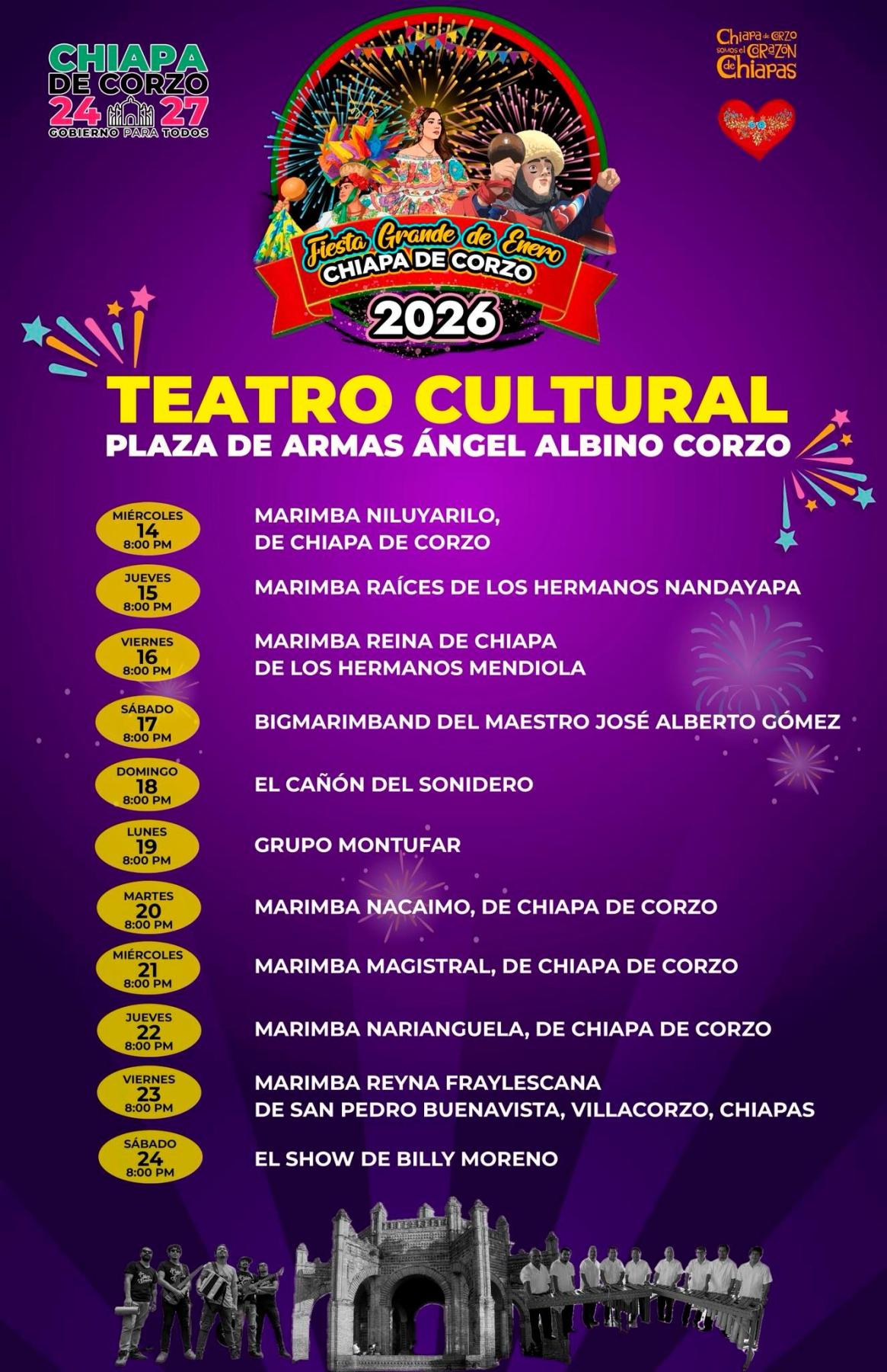 Fiesta Grande de Chiapa de Corzo 2026