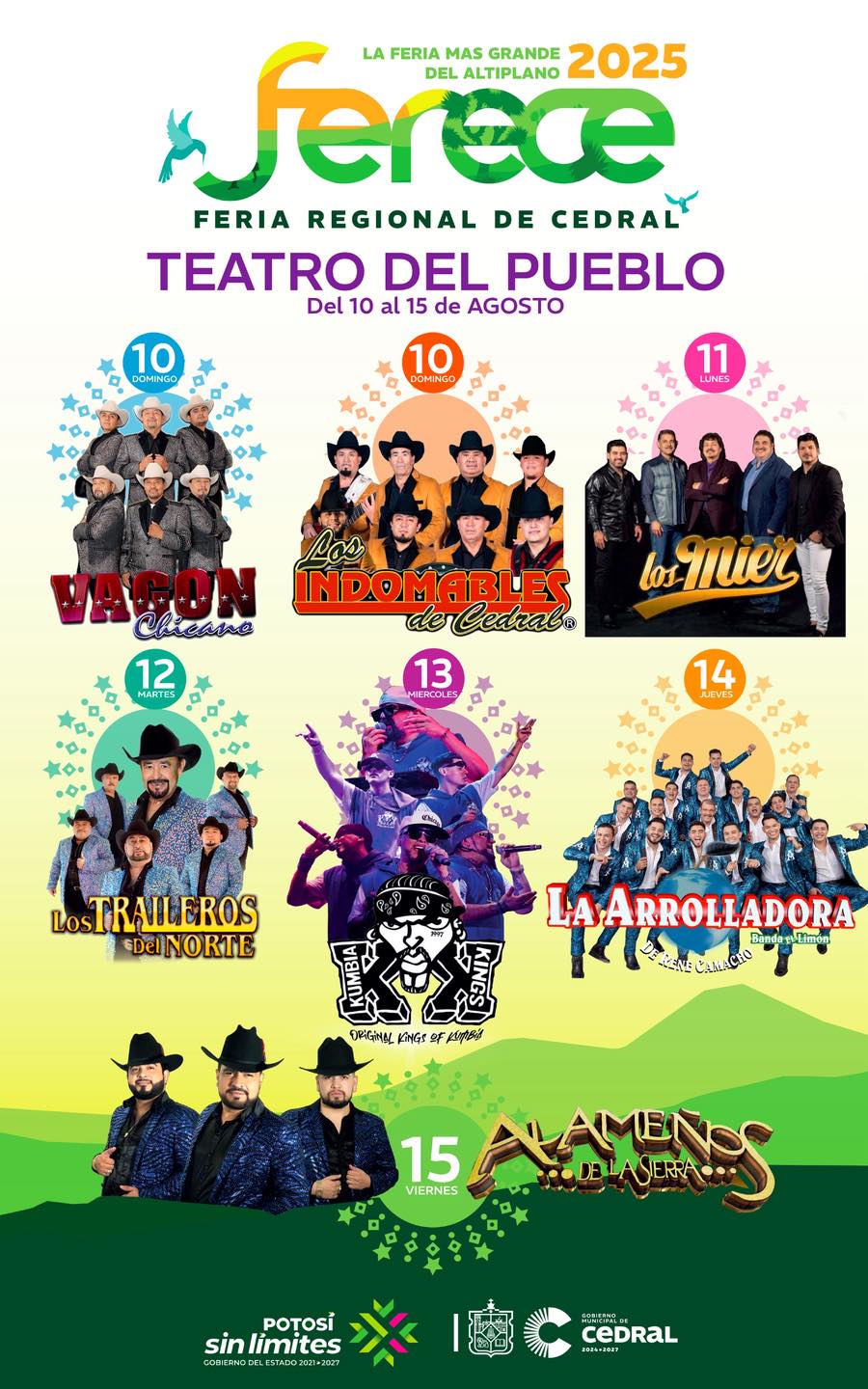 Teatro del Pueblo - Feria Regional Cedral FERECE 2025