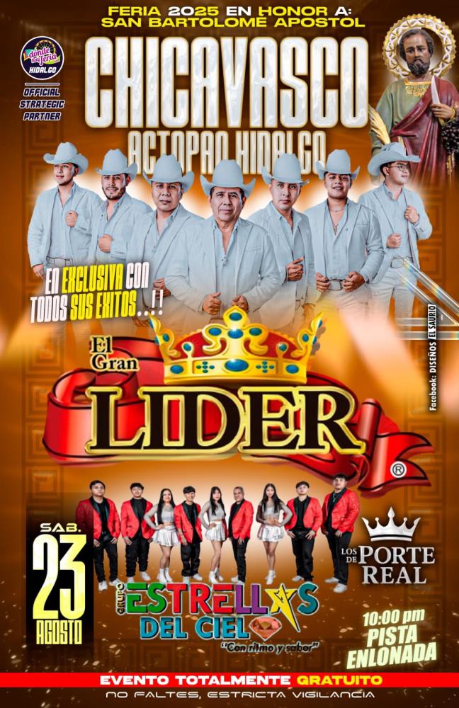 Grupo Gran Líder en la Feria Chicavasco 2025