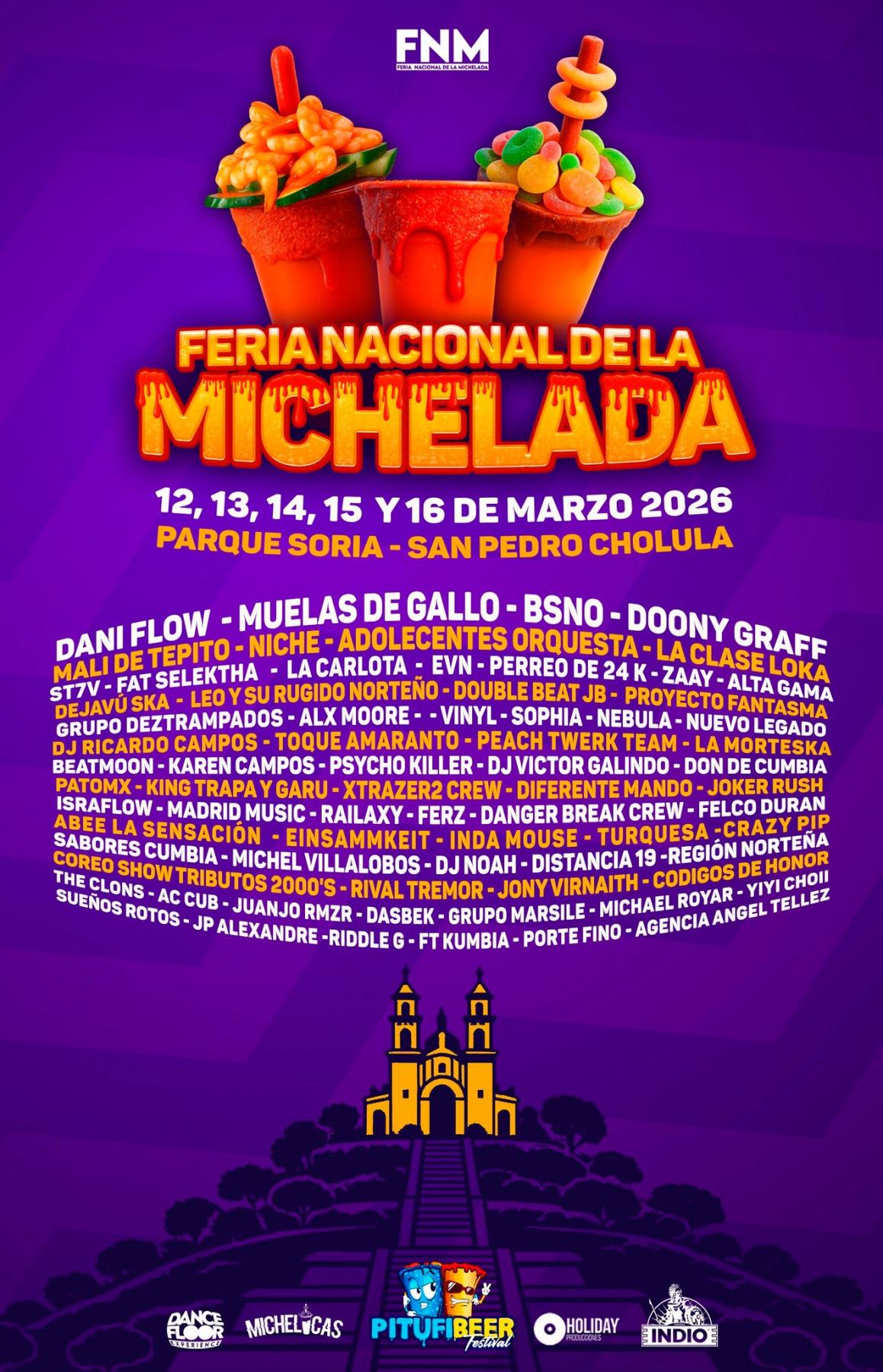 Escenario Principal Feria Nacional de la Michelada 2026