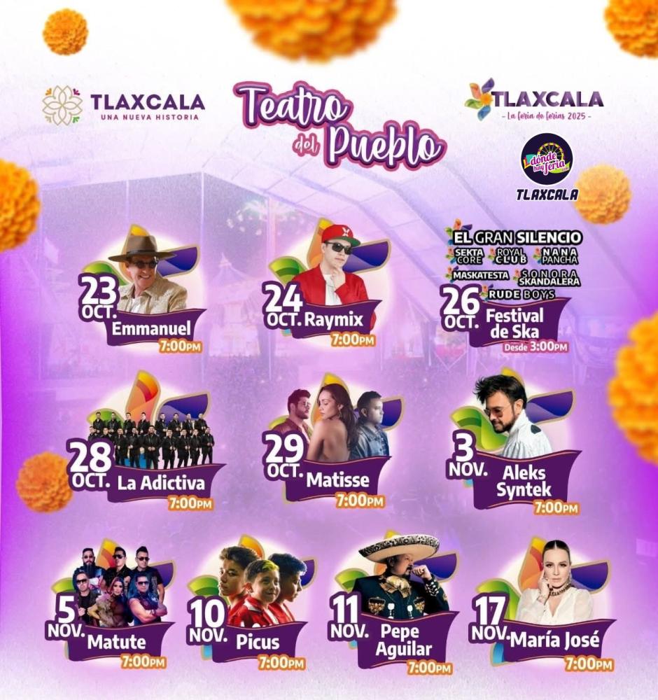 Teatro del Pueblo - Feria Tlaxcala 2025