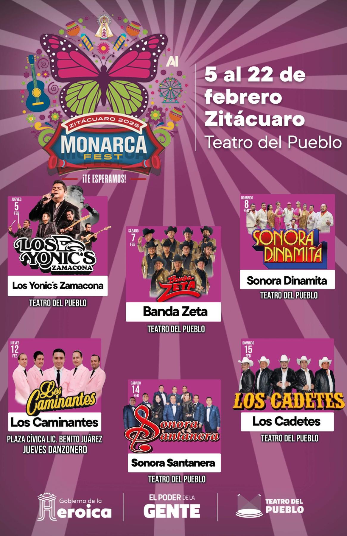 Teatro del Pueblo Monarca Fest Zitácuaro 2026