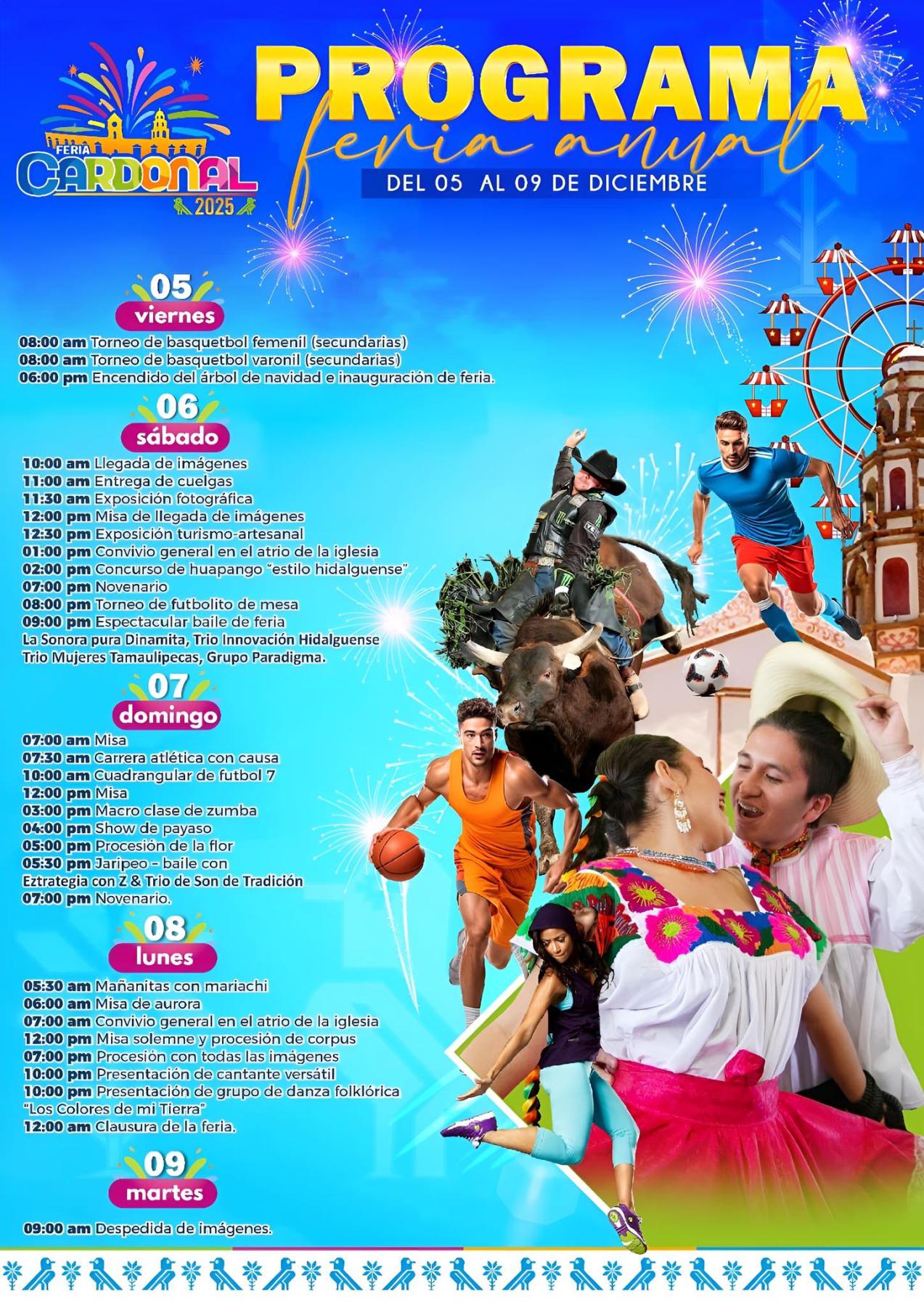 Programa Feria Cardonal 2025