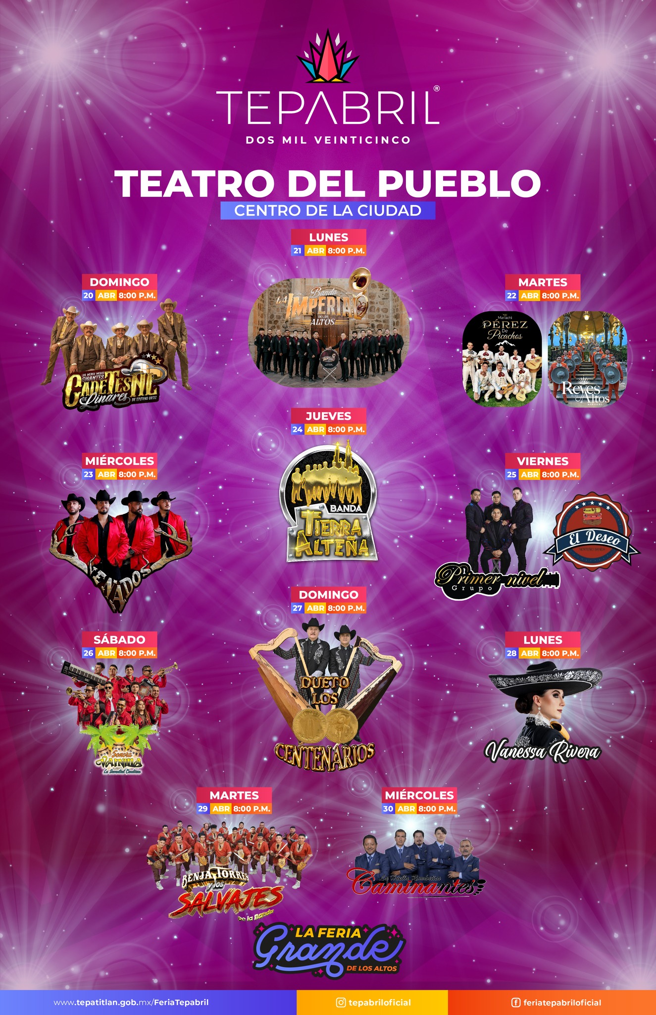 Teatro del Pueblo, Feria Tepabril 2025