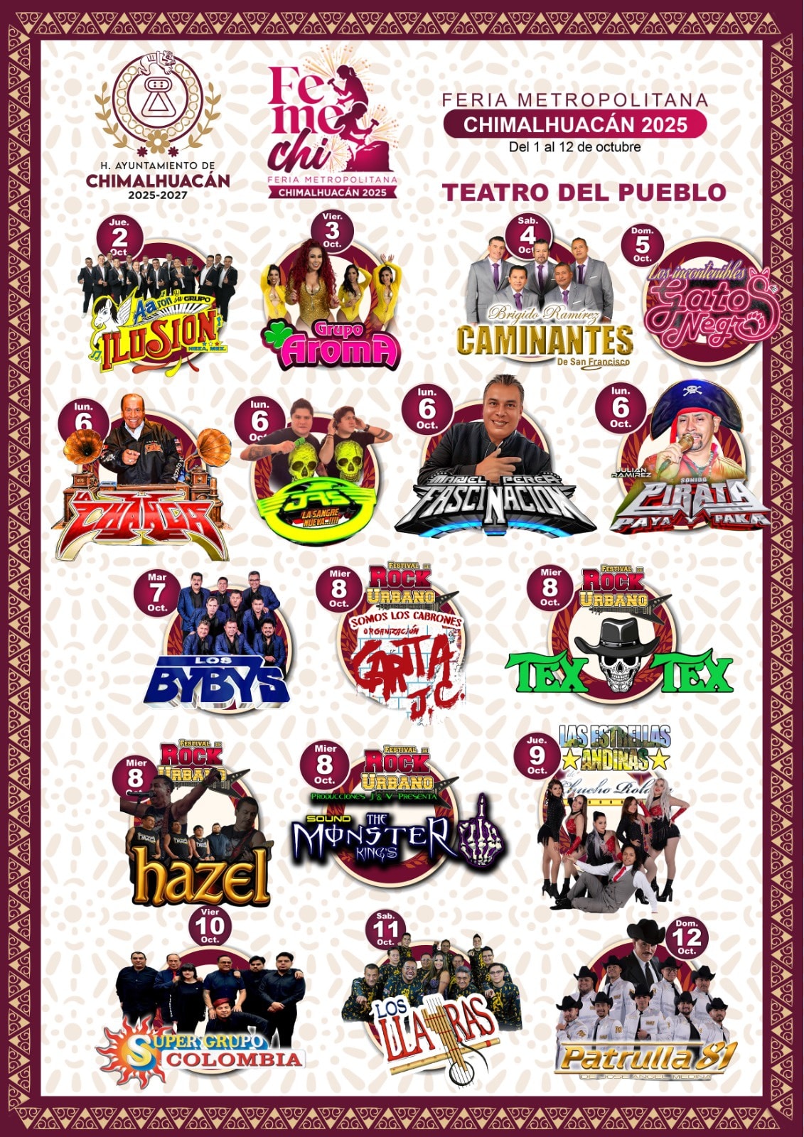 Teatro del pueblo -Feria Metropolitana Chimalhuacán 2025